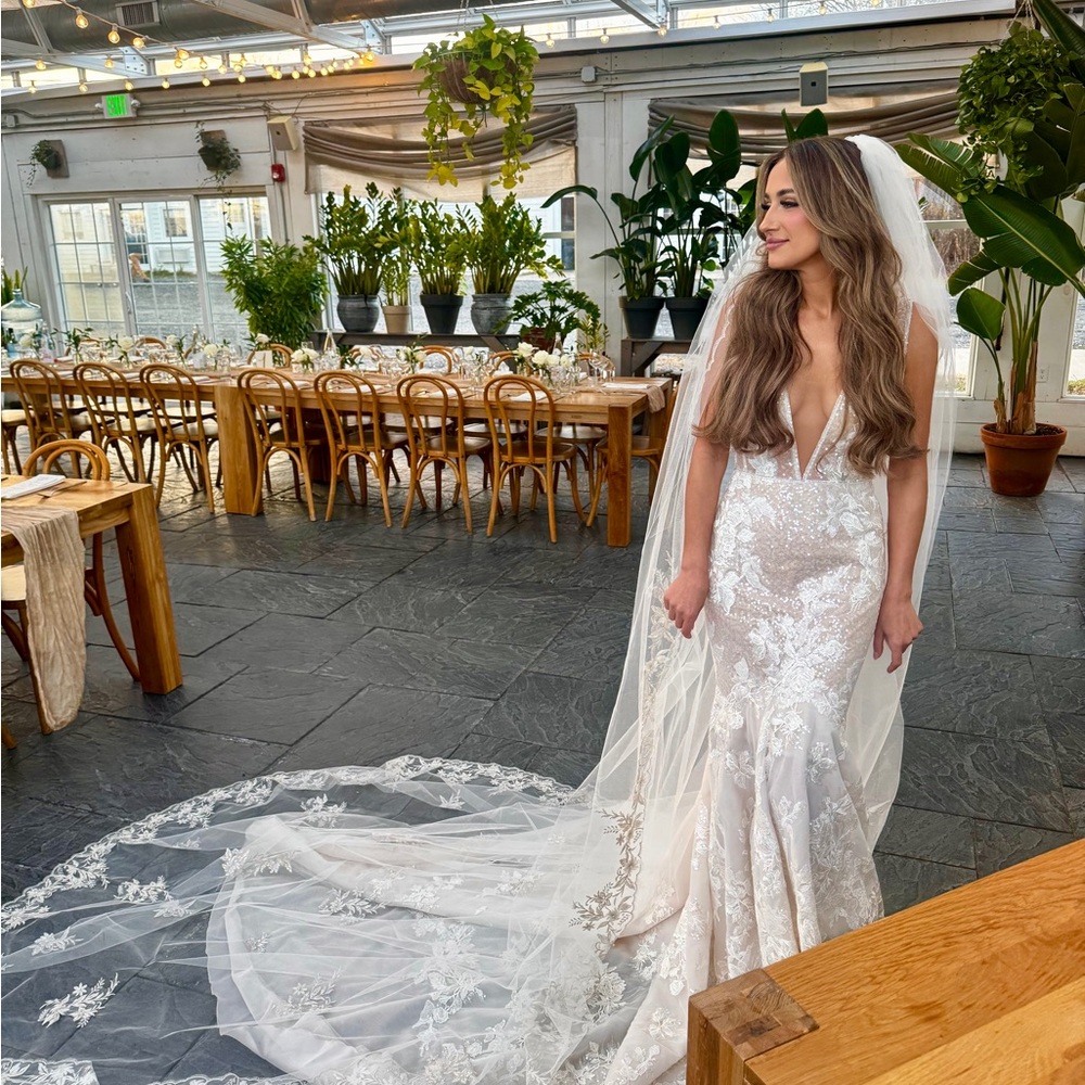 Berta Elegant Lace Wedding Dress